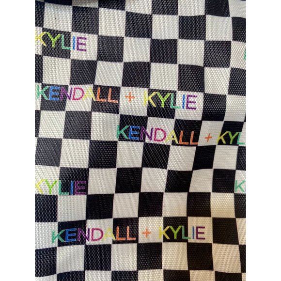 Kendall + Kylie Mini Backpack - Black & White Checkered - Picture 3 of 3